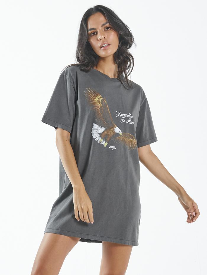 Thrills Not In Arizona Anymore Merch Fit Tee Dress Merch Black