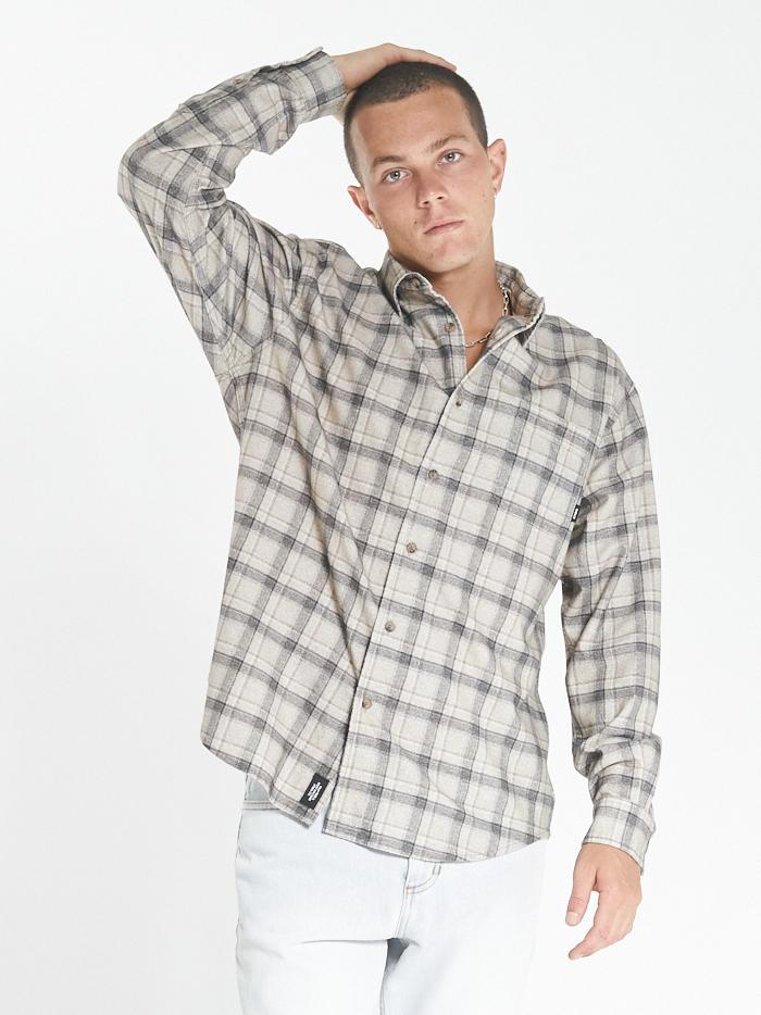 Thrills Regiment Flannel - Tan Tan