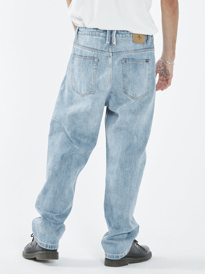Thrills Slacker Denim Jean Dust Blue