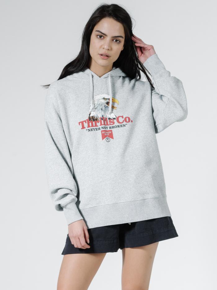 Thrills Talla Slouch Hoodie - Vintage Marle Vintage marle