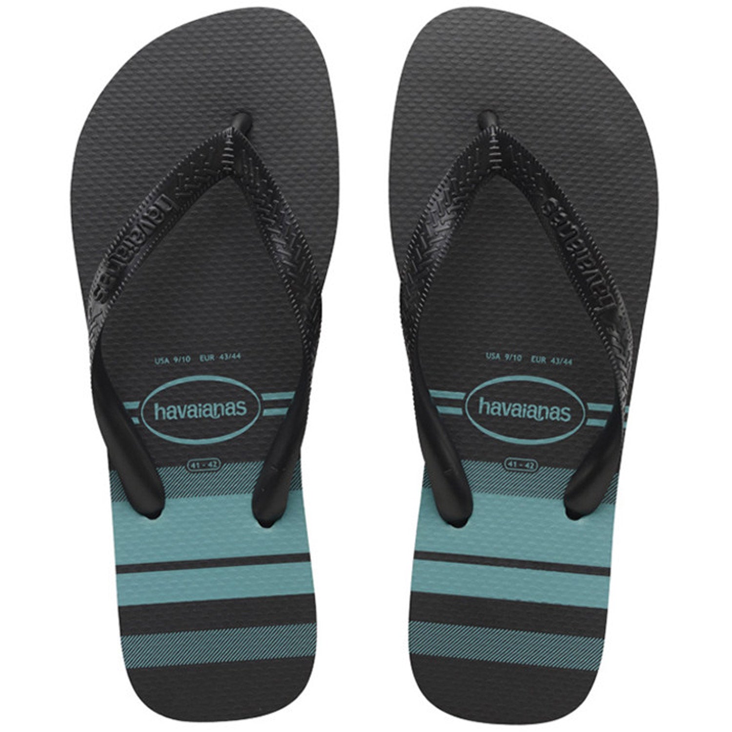 Top Basic Thongs Black