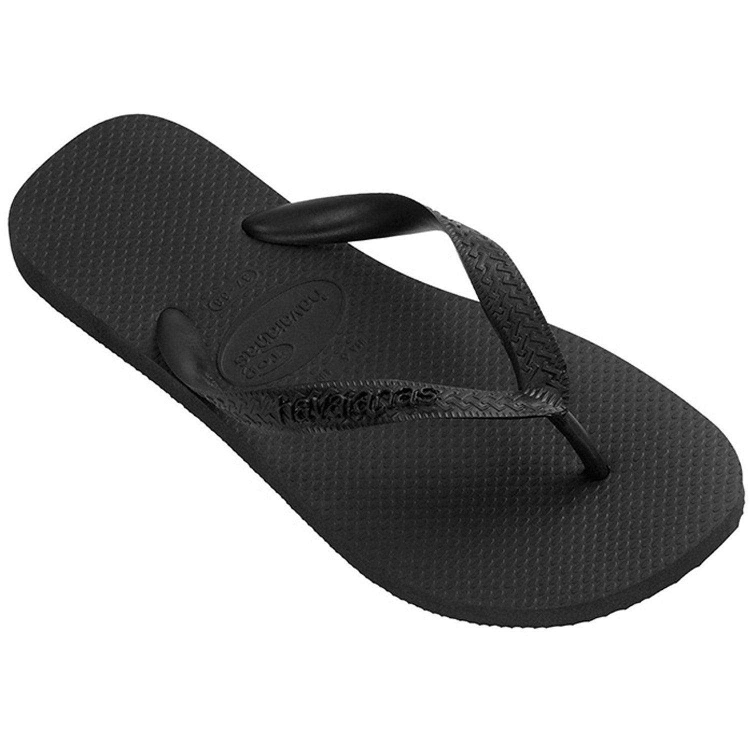 Top Thongs Black