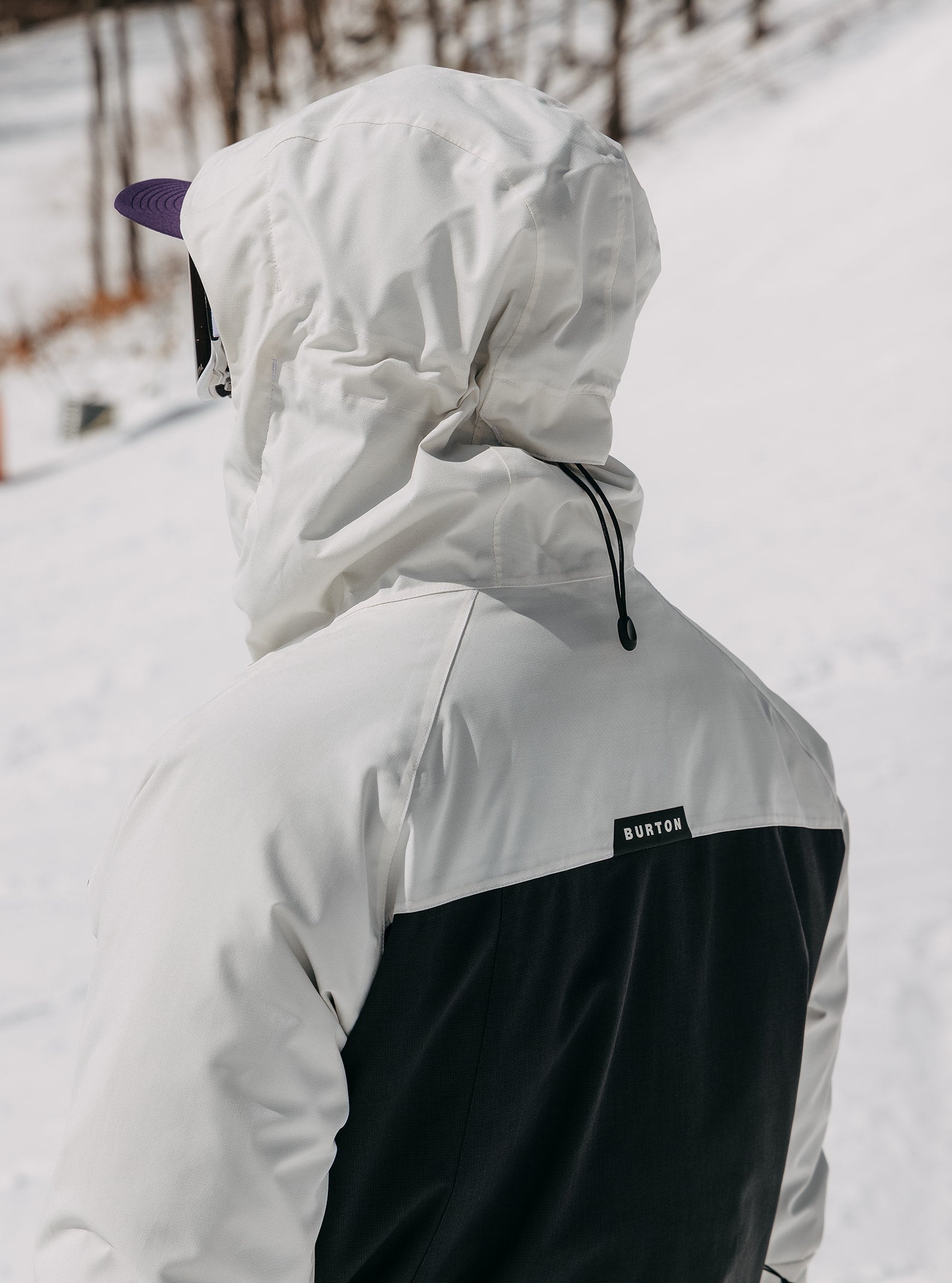 Burton Men's Burton Lodgepole 2L Jacket Stout White/True Black