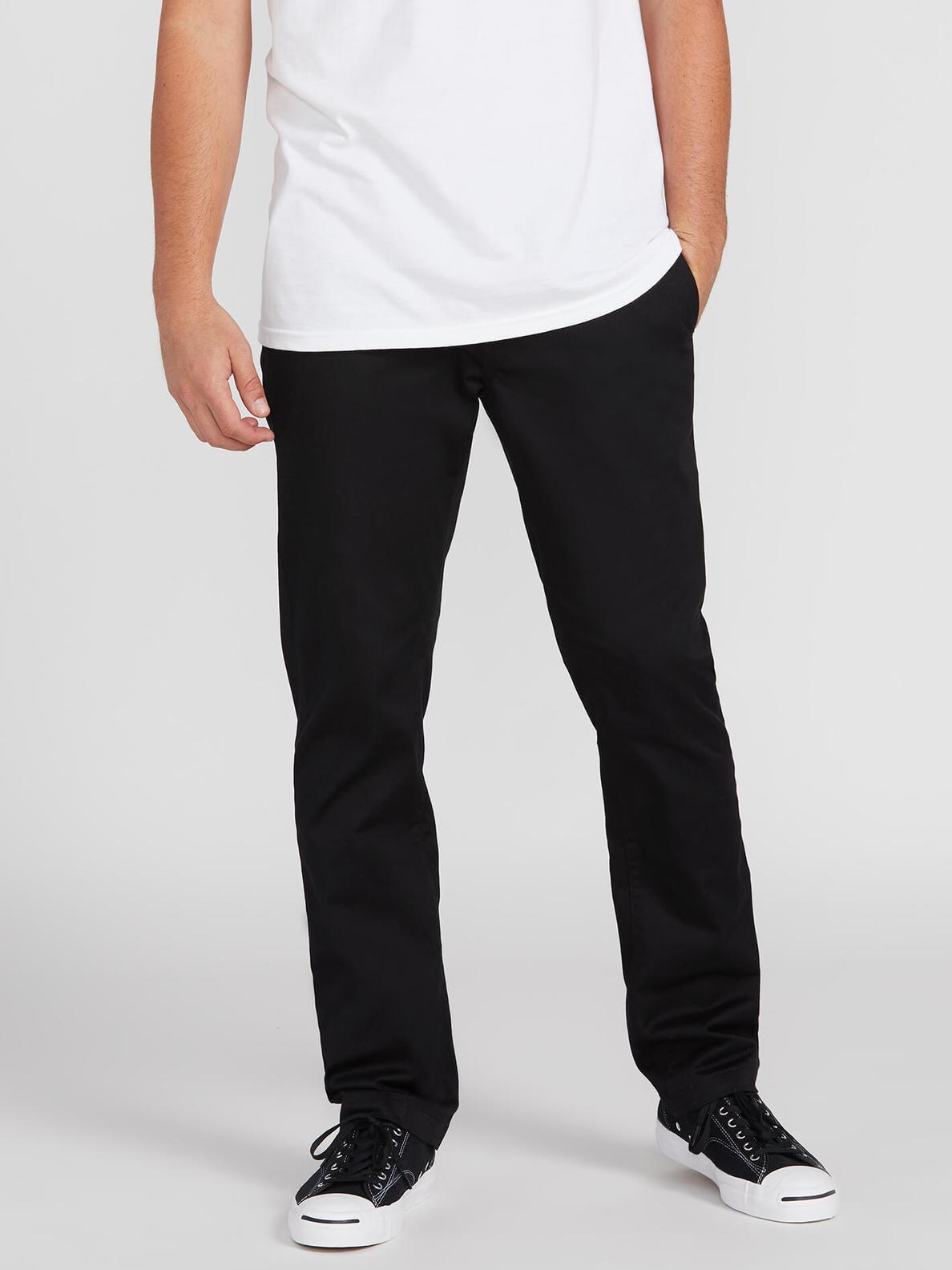Volcom Frickin Modern Stretch Pants - Mushroom Black