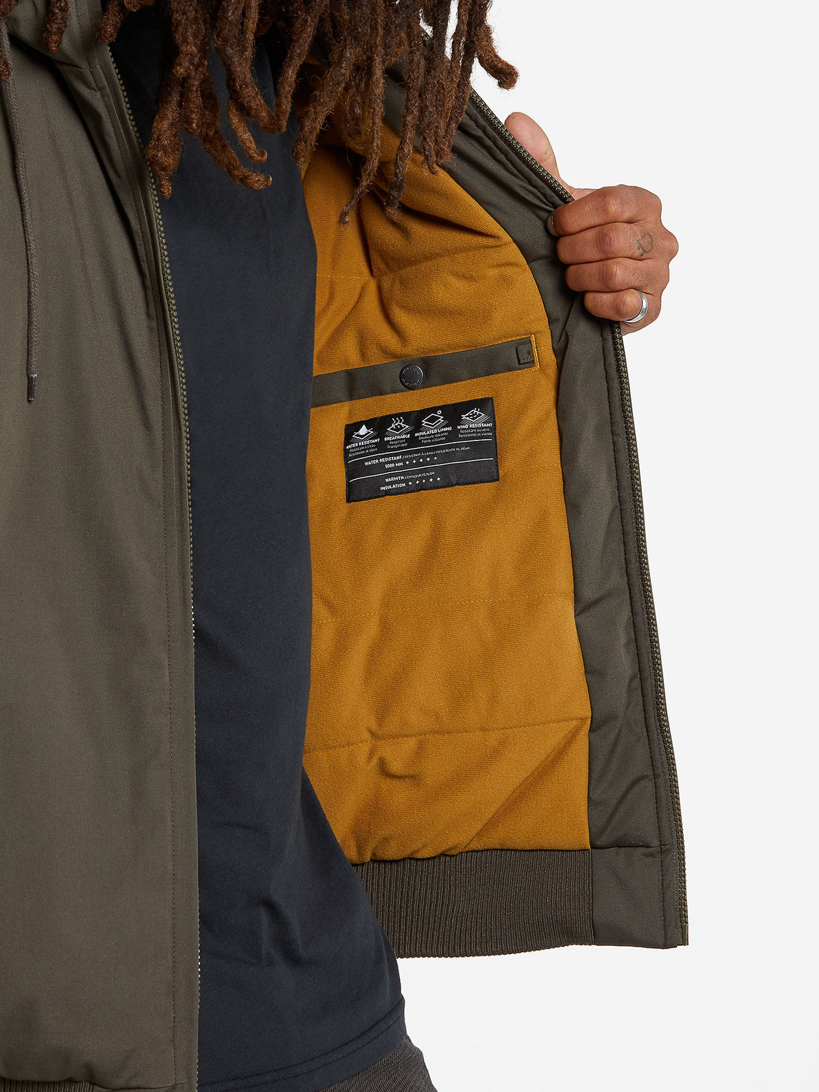 Volcom Hernan 5K Jacket Lead