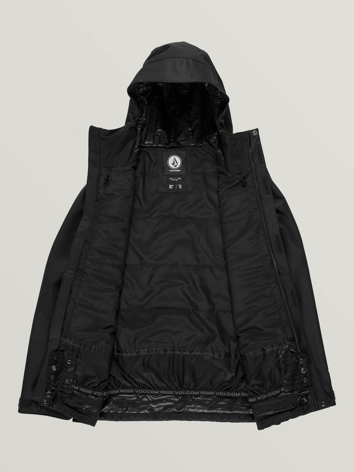 Volcom Mens 17Forty Insulated Jacket - Cyan Blue Black