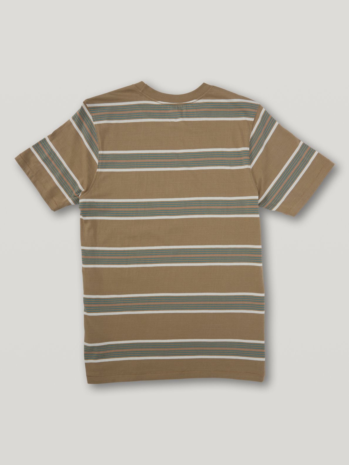 Volcom Truxton Crew Short Sleeve Tee - Britt Blue Khaki