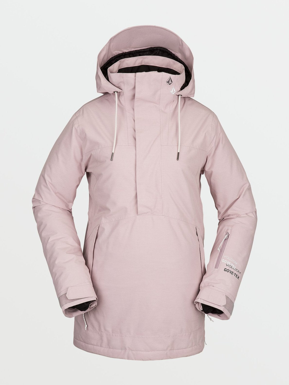 Volcom Womens Fern Insulated Gore Pullover - Hazey Pink Hazey pink