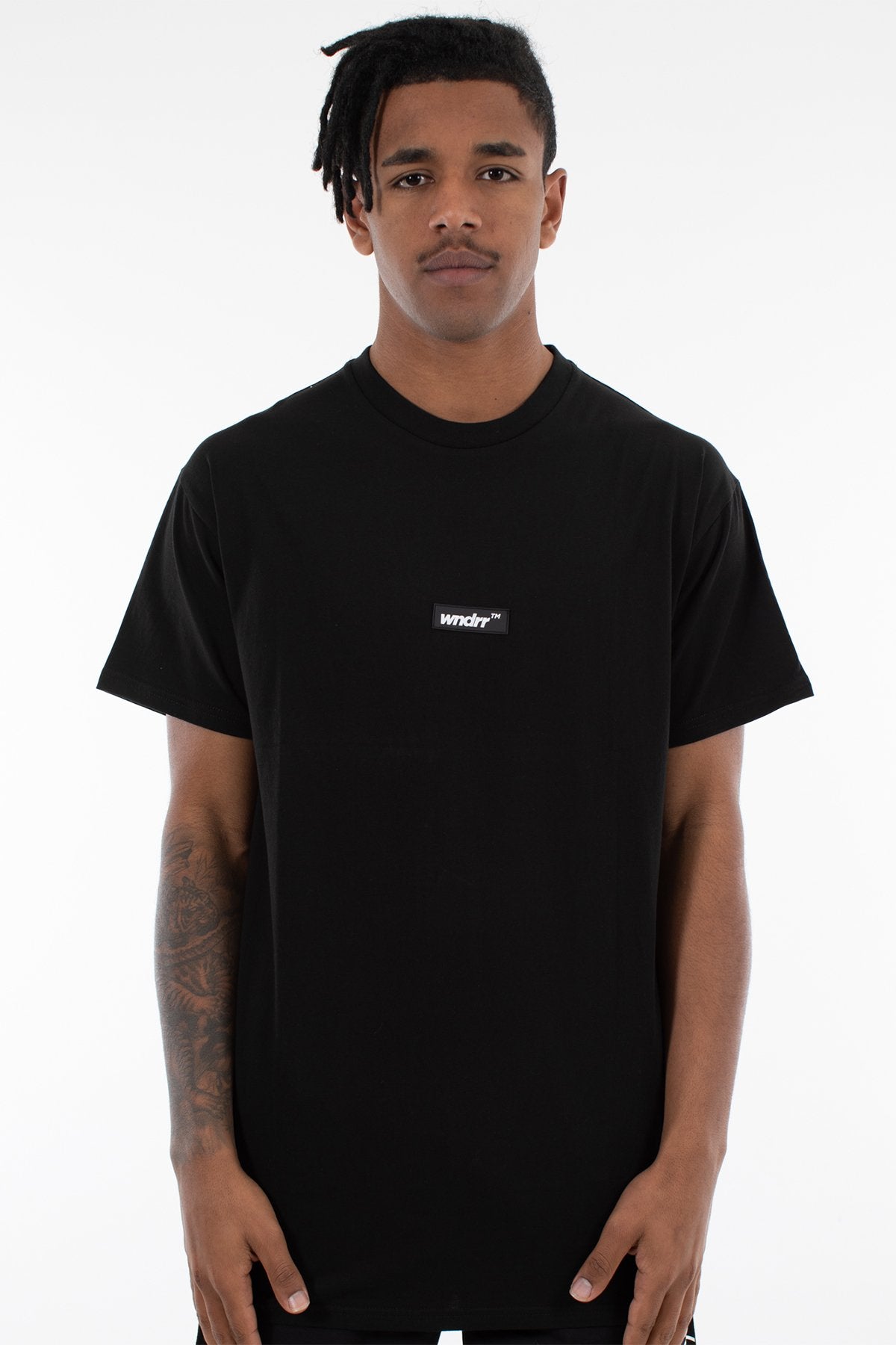 WNDRR MATCHES CUSTOM FIT TEE Black