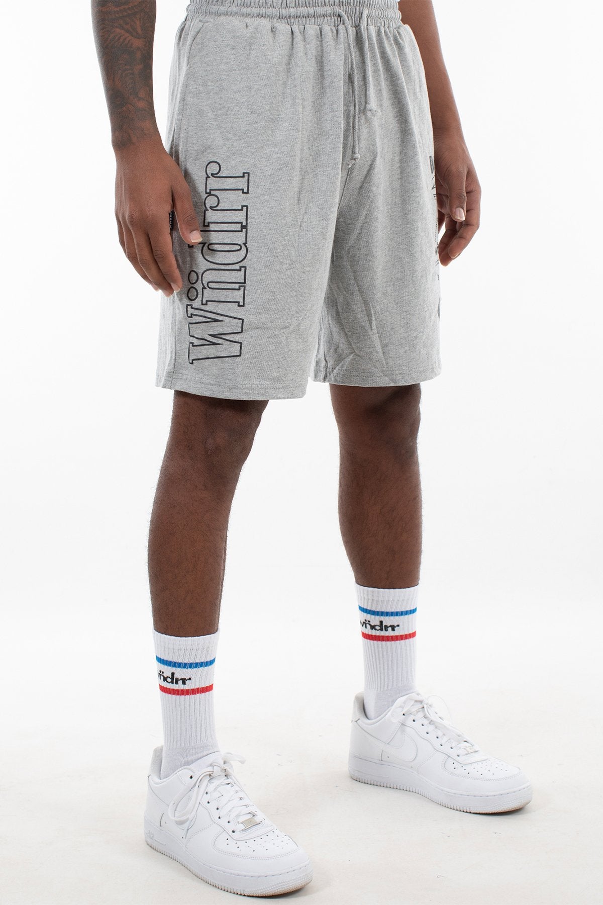 WNDRR MOMENTUM JERSEY SHORT Grey marle