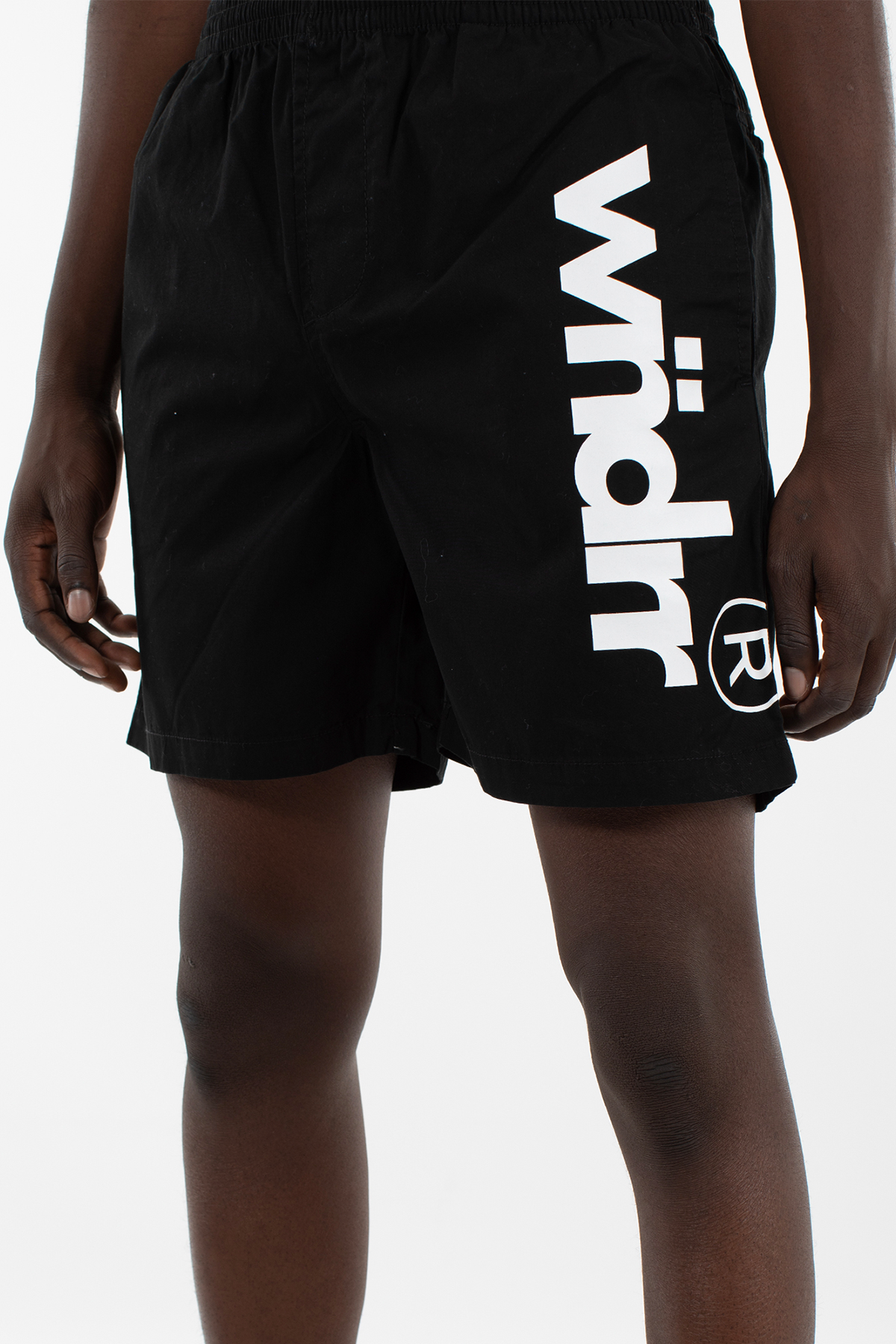 WNDRR OFFCUT BEACH SHORT Black