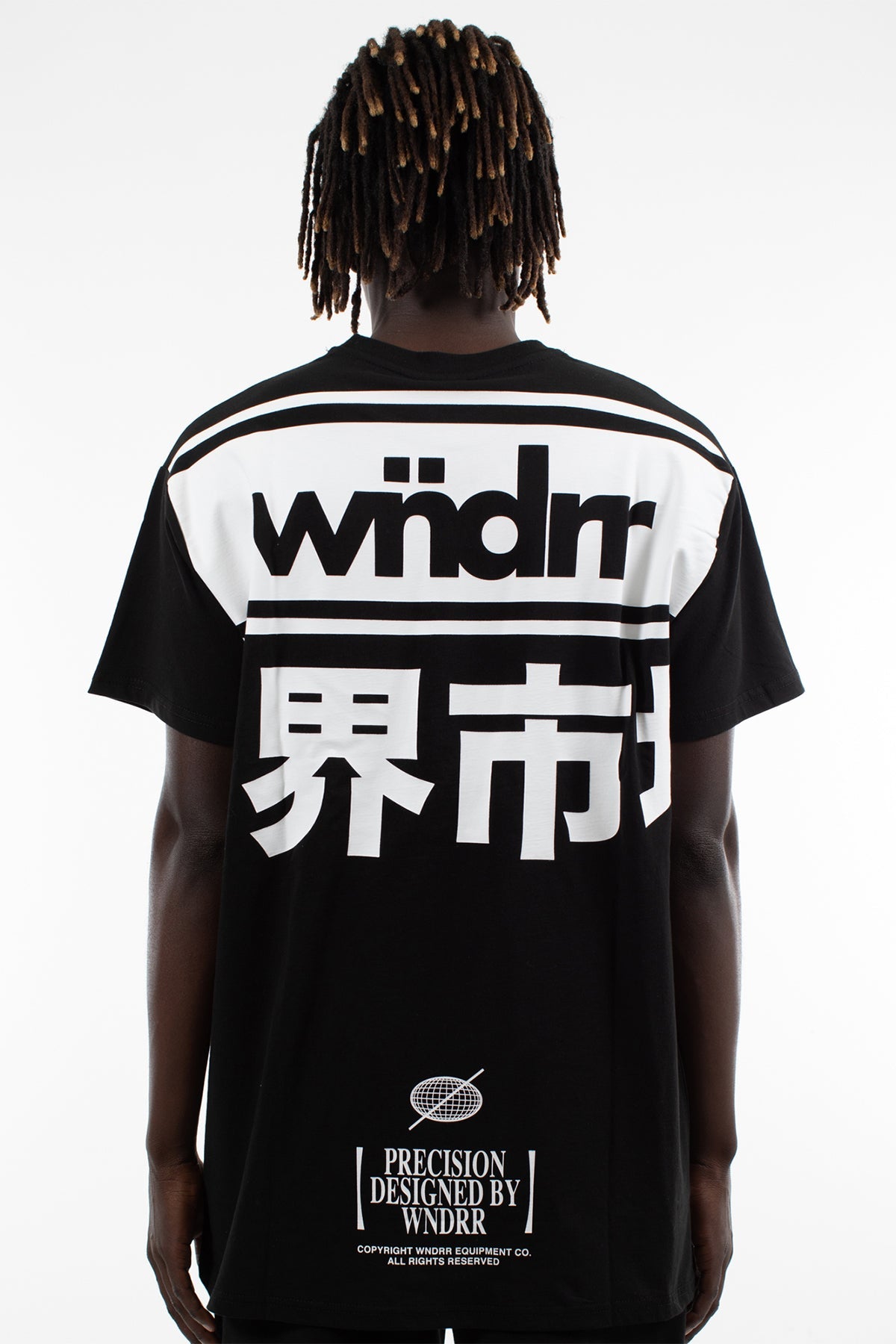 WNDRR PRECISION CUSTOM FIT TEE Black