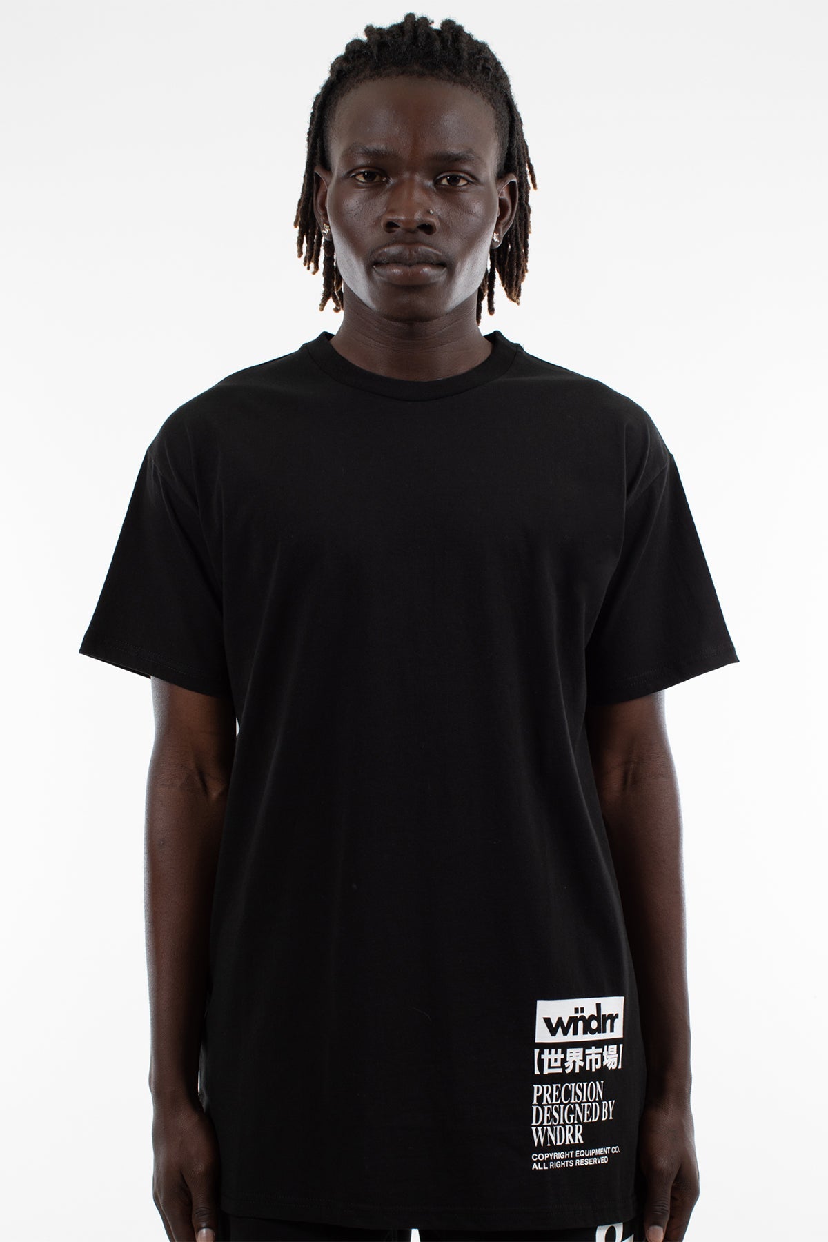 WNDRR PRECISION CUSTOM FIT TEE Black
