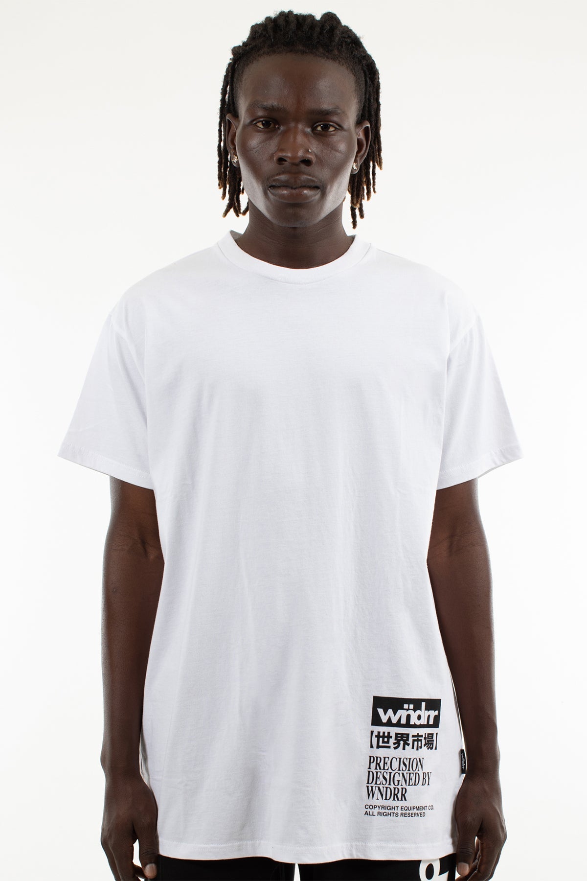 WNDRR PRECISION CUSTOM FIT TEE White