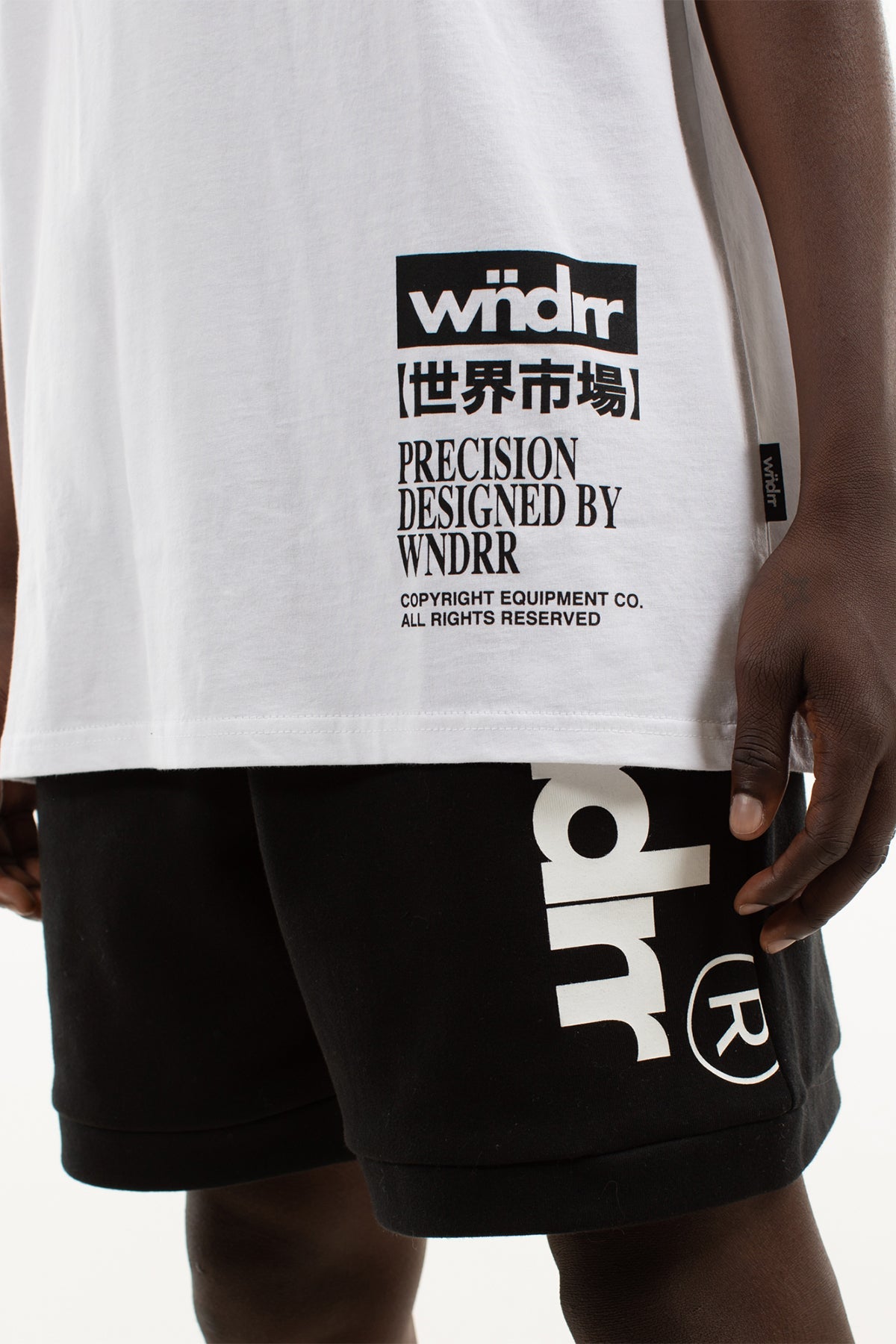WNDRR PRECISION CUSTOM FIT TEE White