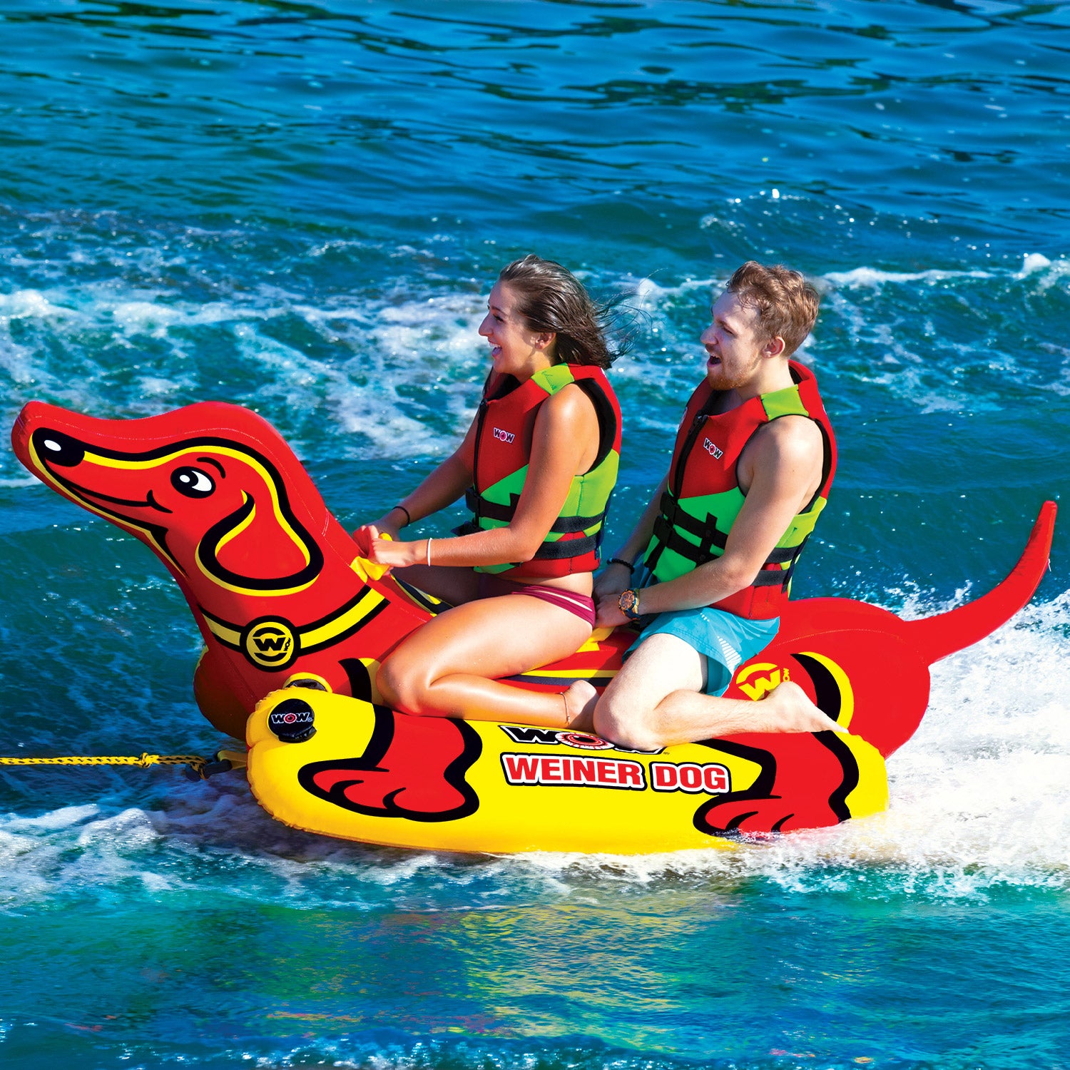 WOW Weiner Dog 2 Person Tube