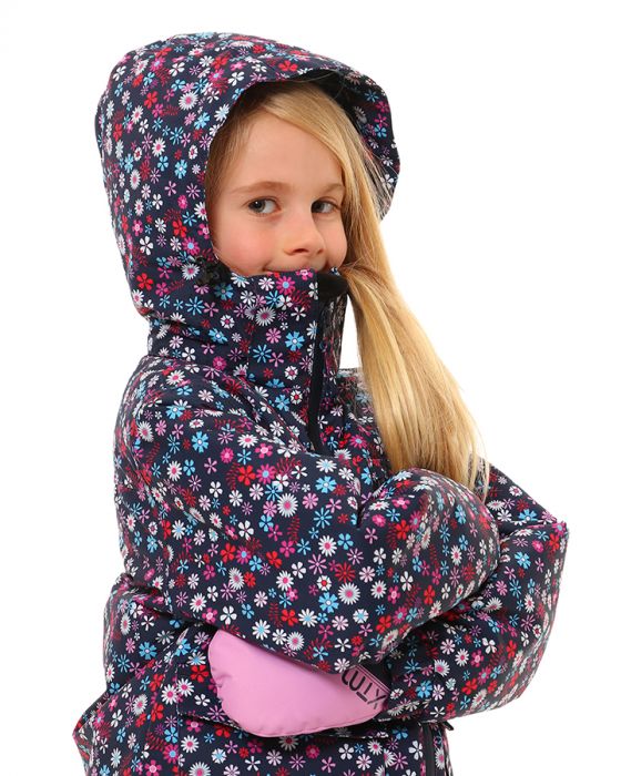 XTM YAMA KIDS JACKET Navy wildflower