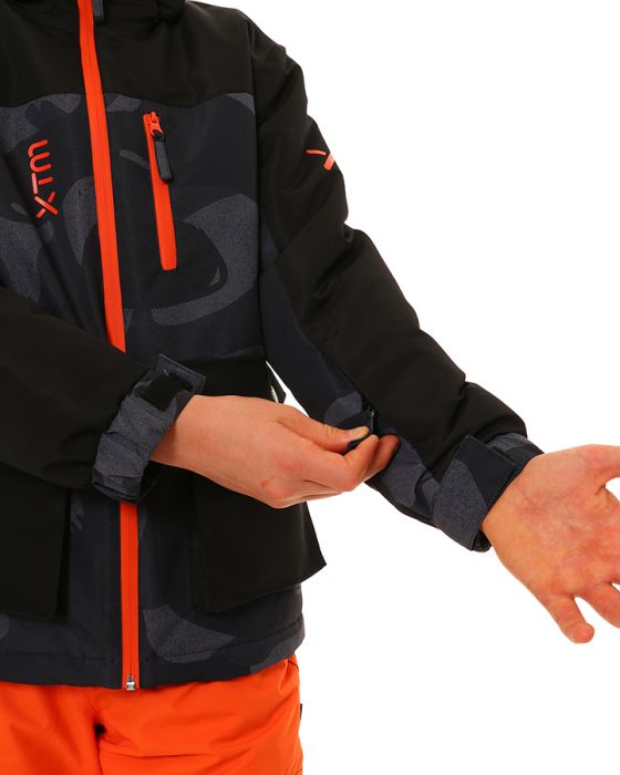 XTM YAMA YOUTH JACKET Black camo