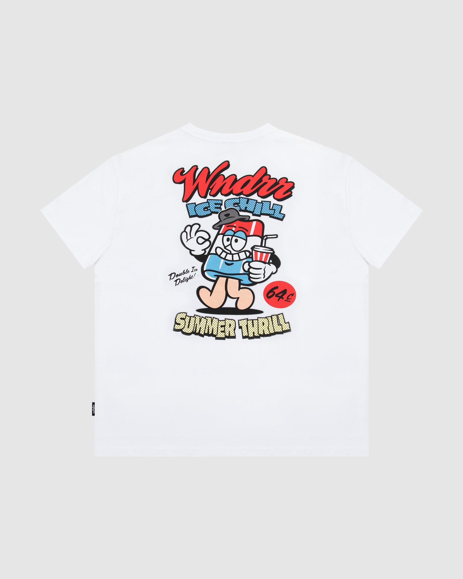 ICE POP BOX FIT TEE - WHITE