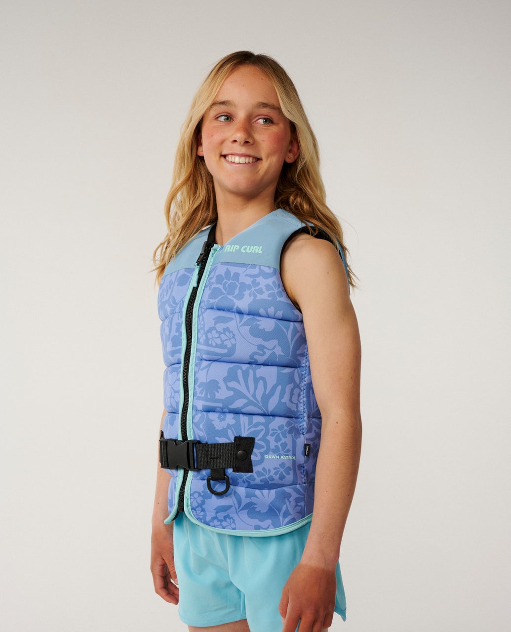 Kids Dawn Patrol Buoy Vest Blue / Navy - Image 8