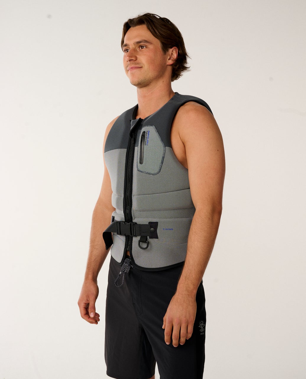 E-Bomb Buoy Vest Charcoal Grey - Image 2
