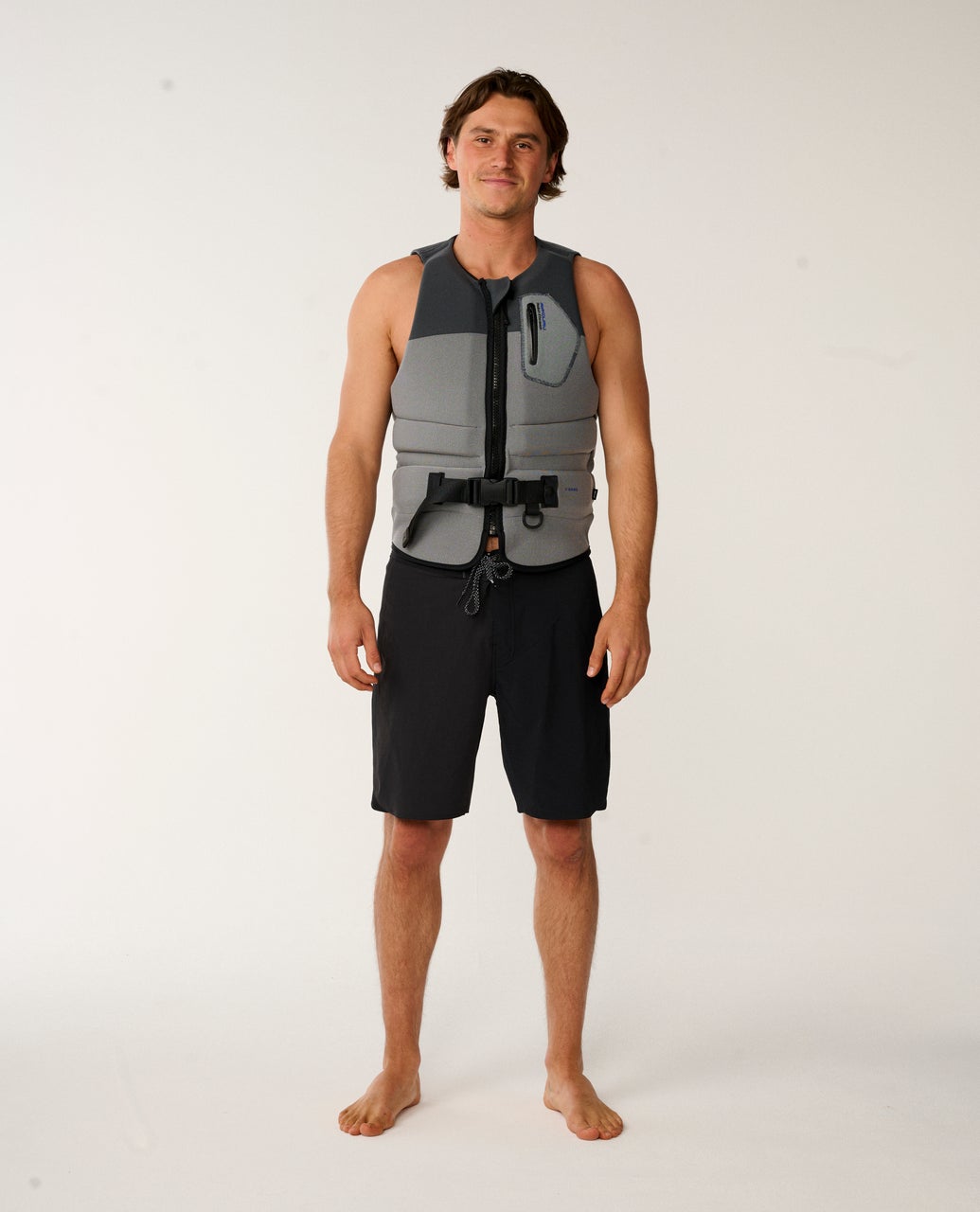 E-Bomb Buoy Vest Charcoal Grey - Image 4