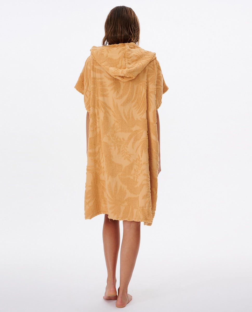 Sun Rays Terry Hooded Poncho