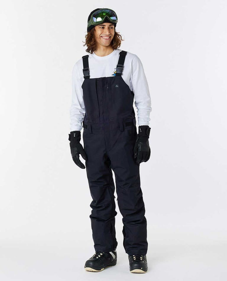 Ripcurl Back Country Snow Bib Black