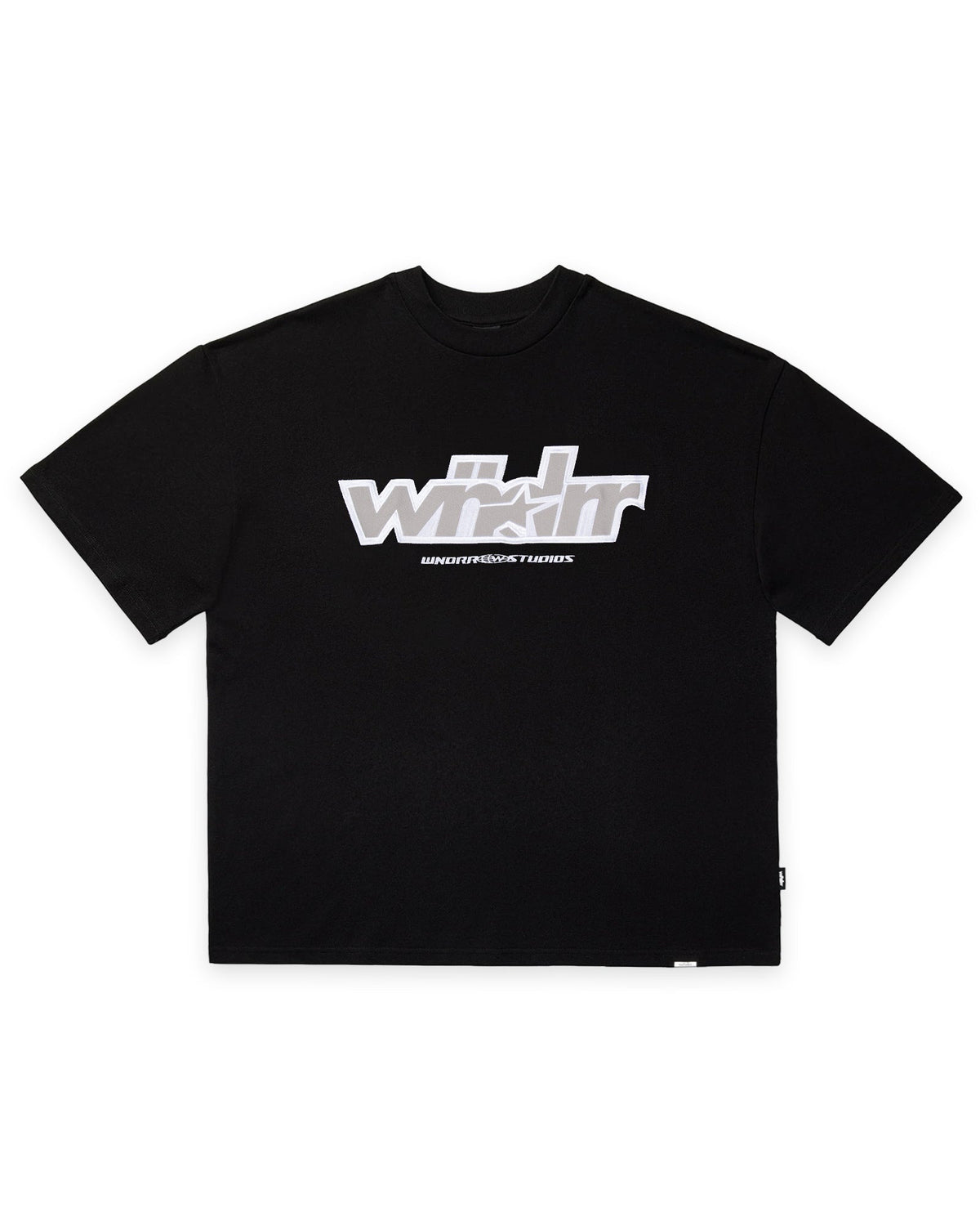 Five Point Heavy Weight Tee Black - Image 1