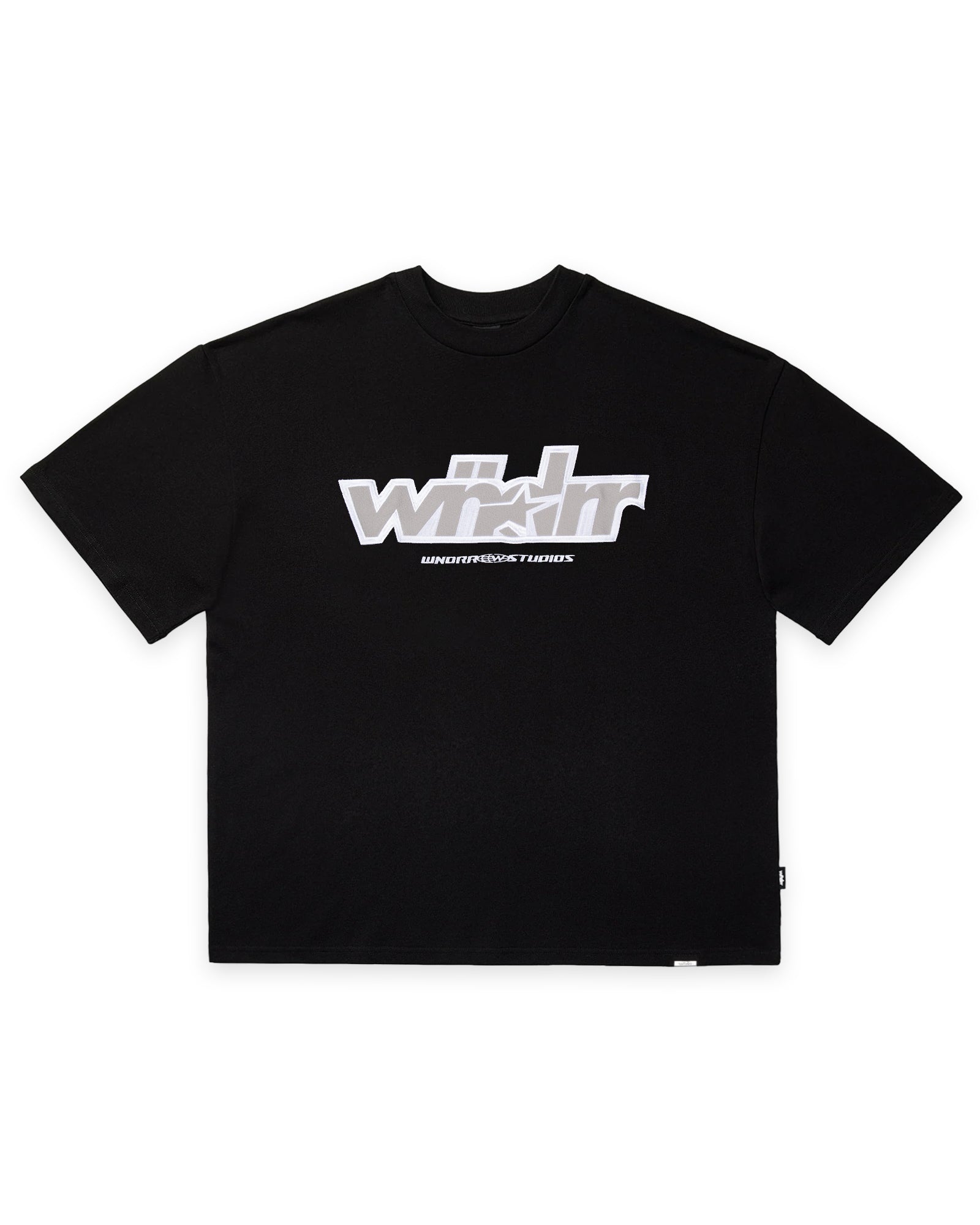 Five Point Heavy Weight Tee Black - Image 1