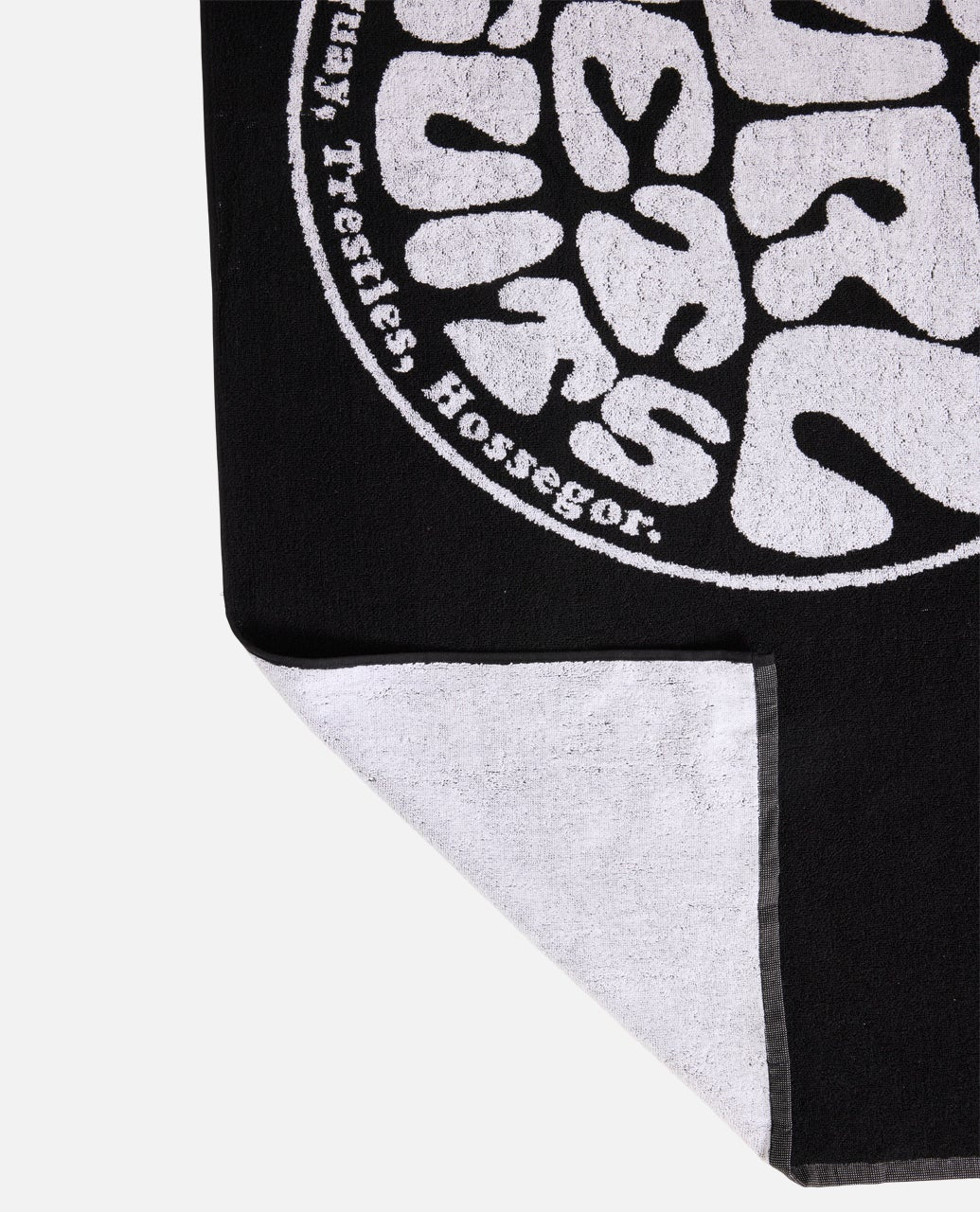 Logos Towel Black - Image 3