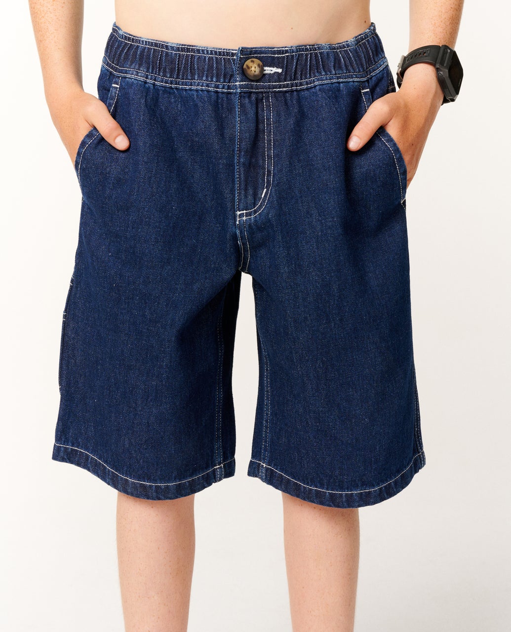 Kids Archive Beach 22" Rinsed Indigo - Image 1
