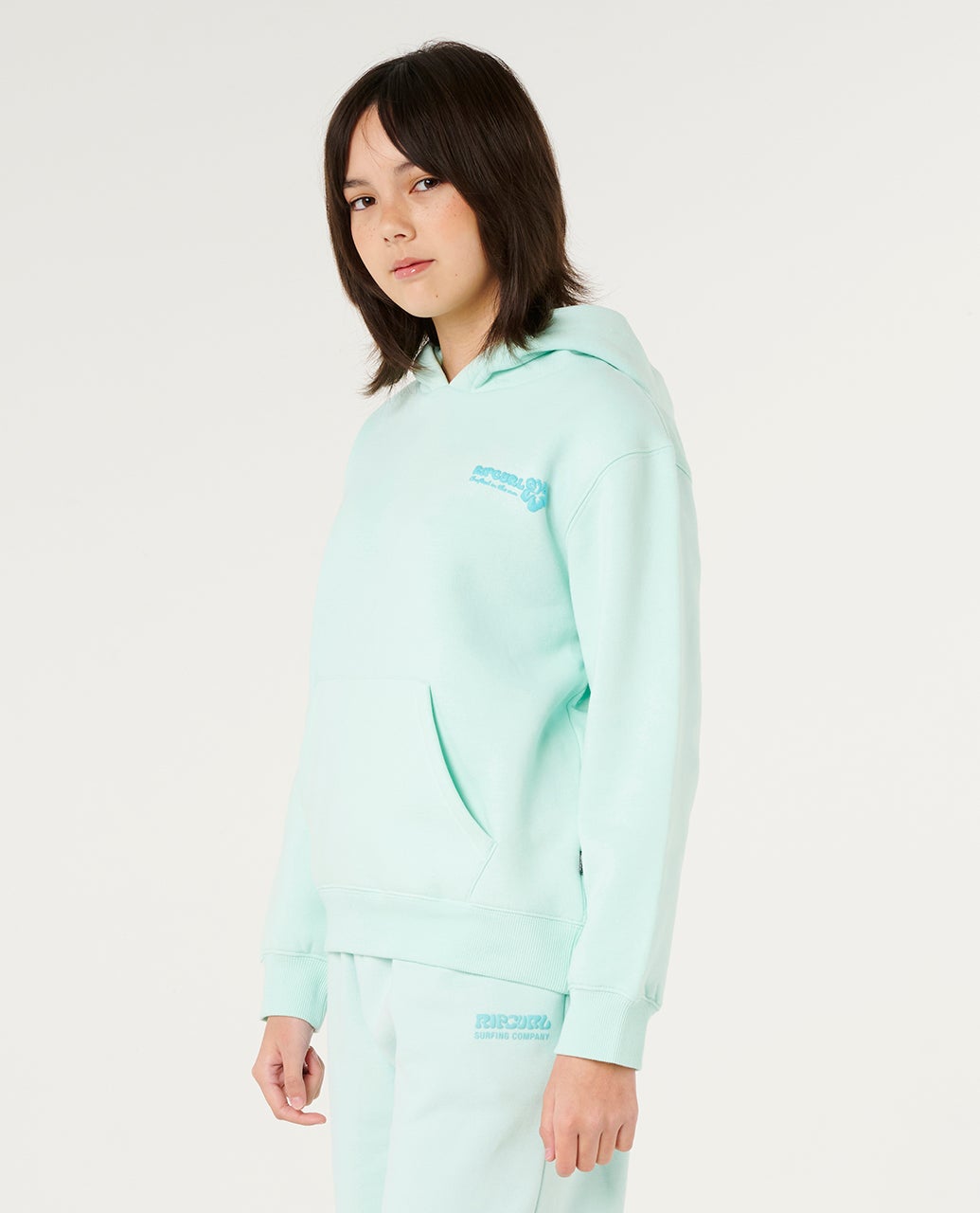 Hibiscus Heat Logo Hood - Kids