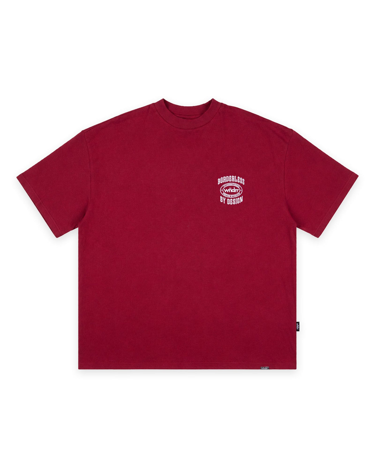 Rzn Heavy Weight Tee Blood Red - Image 3