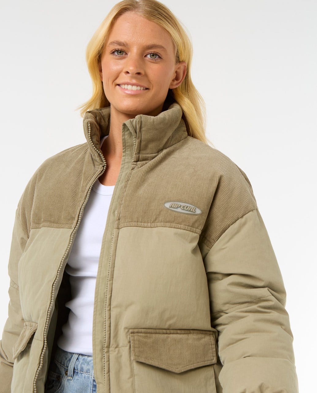 High Tide Mixed Cord Puffer