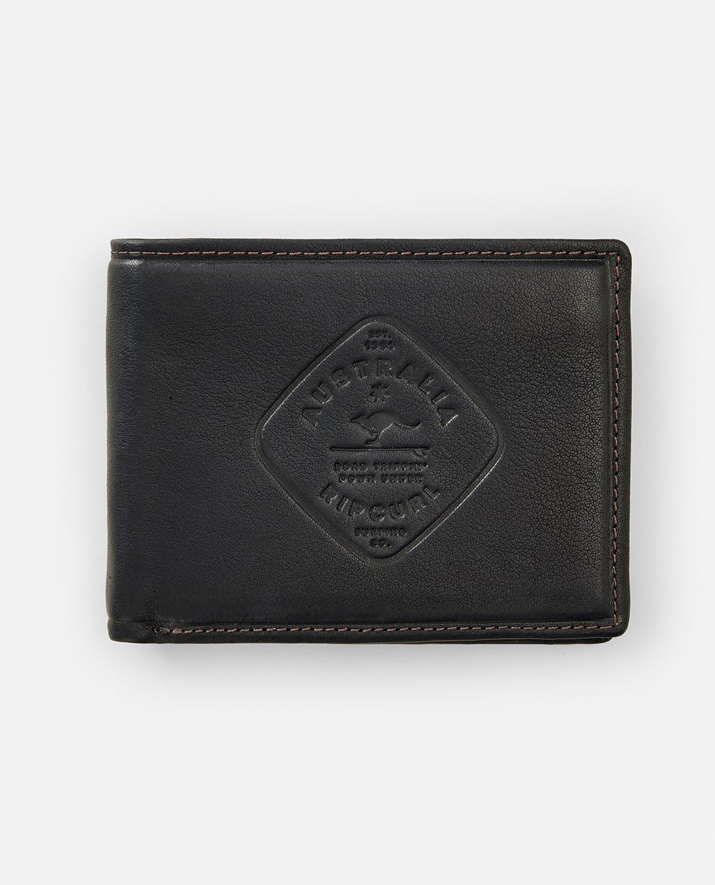 Mens K-Roo Road Trippin RFID Wallet Black / Brown - Image 1