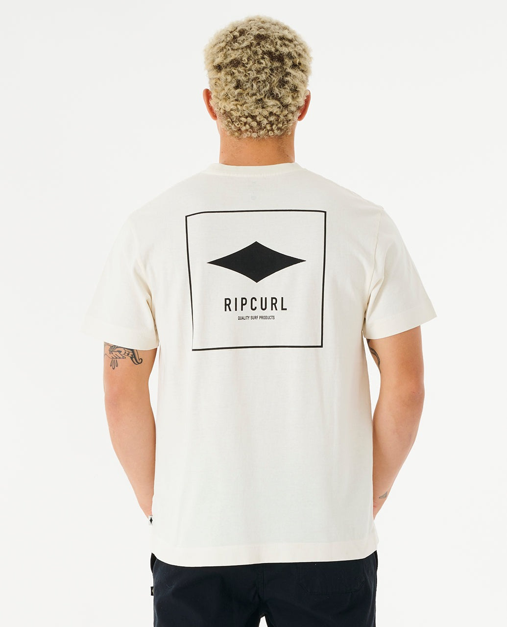 Men Quality Surf Products Logo Tee