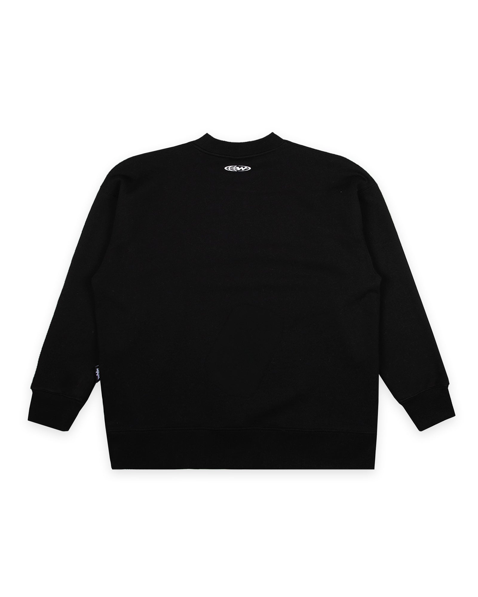 Mens Hashi Crew Sweater Black - Image 3