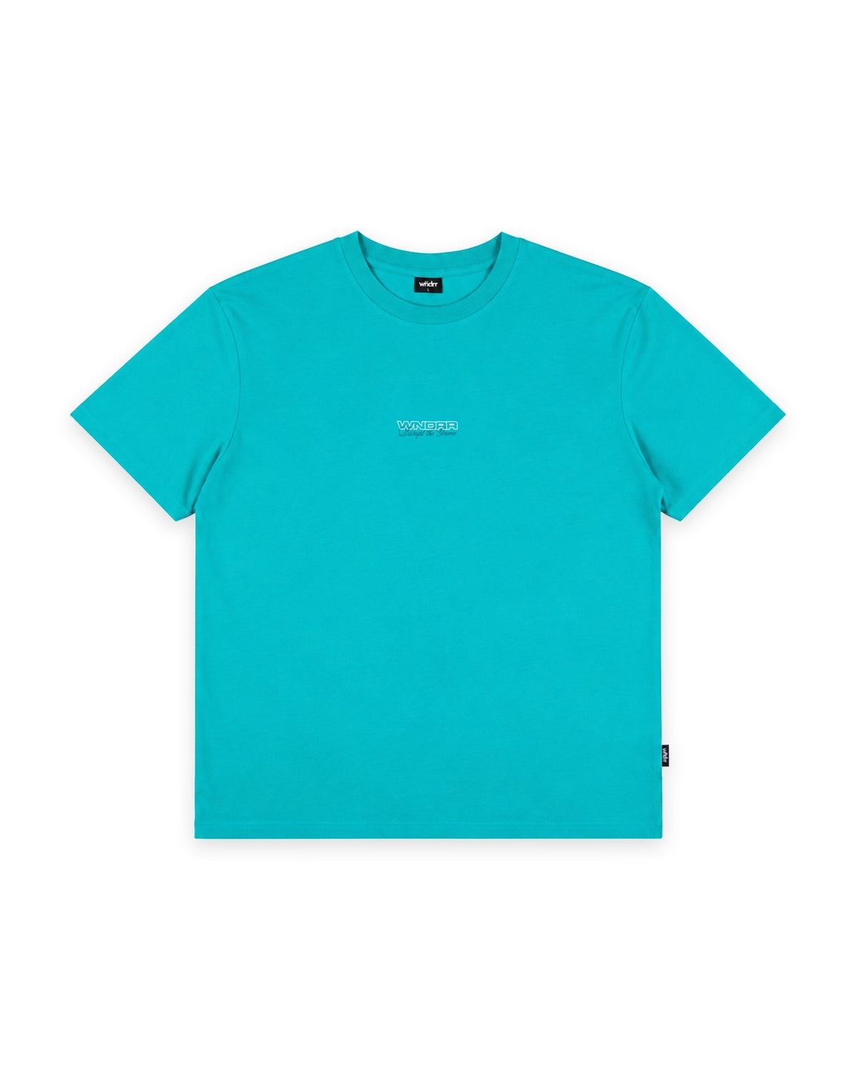Displace Box Fit Tee Pool Green - Image 3