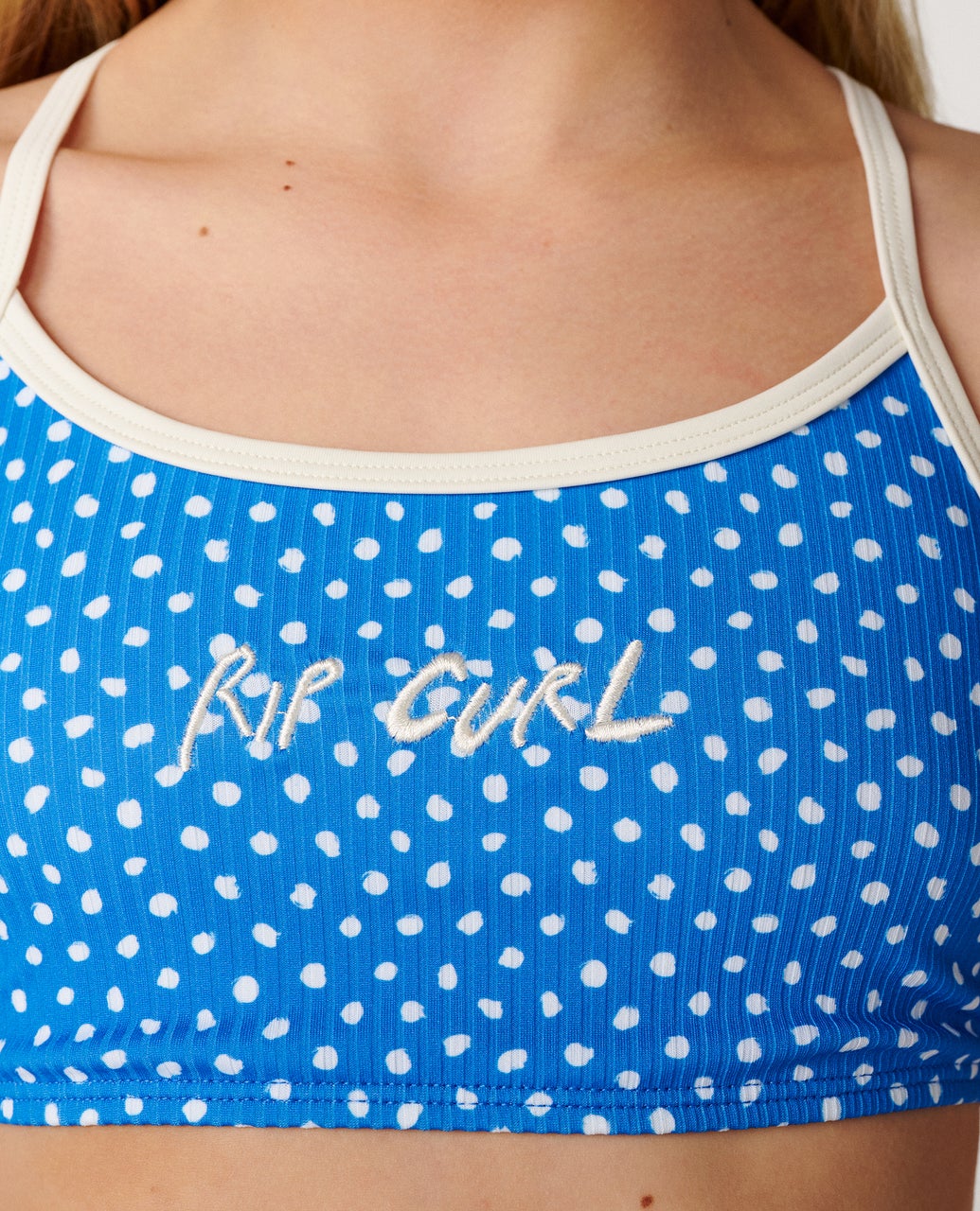 Kids Nova Polka Bikini Bright Blue - Image 5
