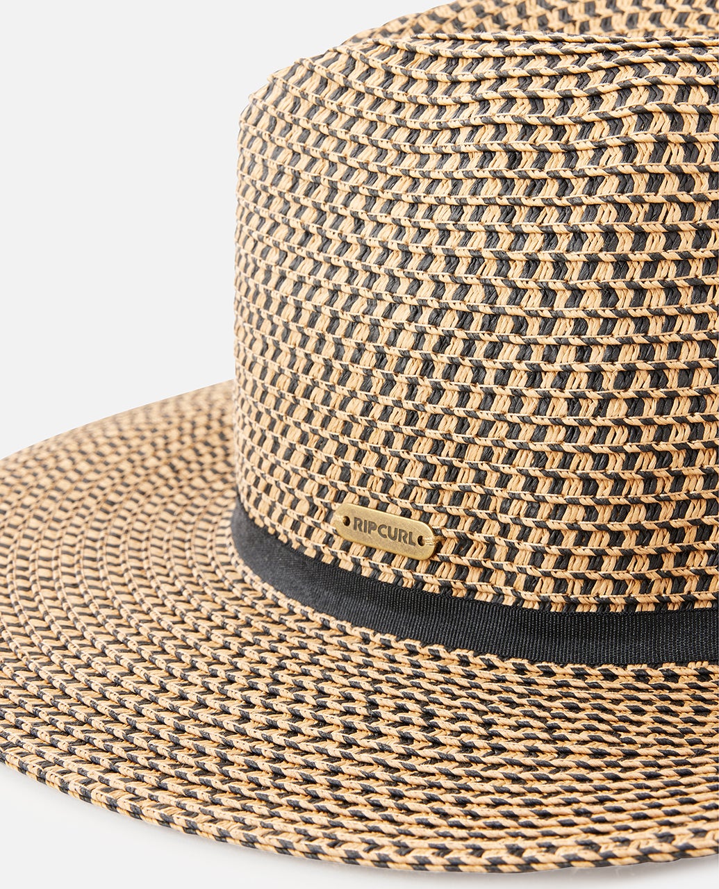 Classic Surf UPF Bucket Hat Black / Tan - Image 5
