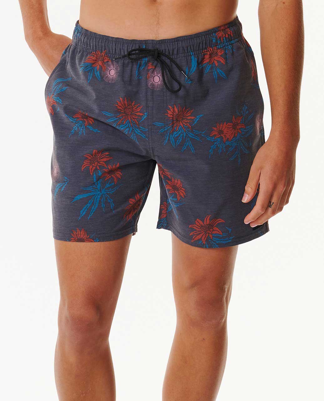 Sun Razed Floral Volley 17&quot; Boardshorts