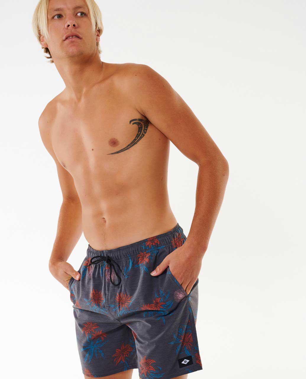 Sun Razed Floral Volley 17" Boardshorts