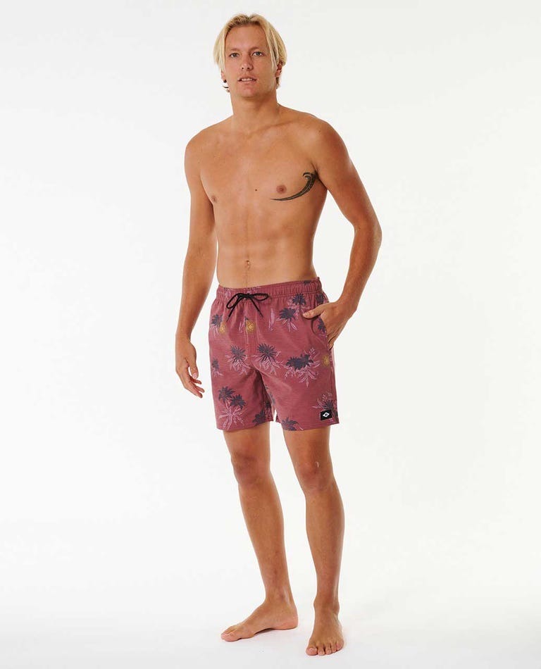 Sun Razed Floral Volley 17" Boardshorts