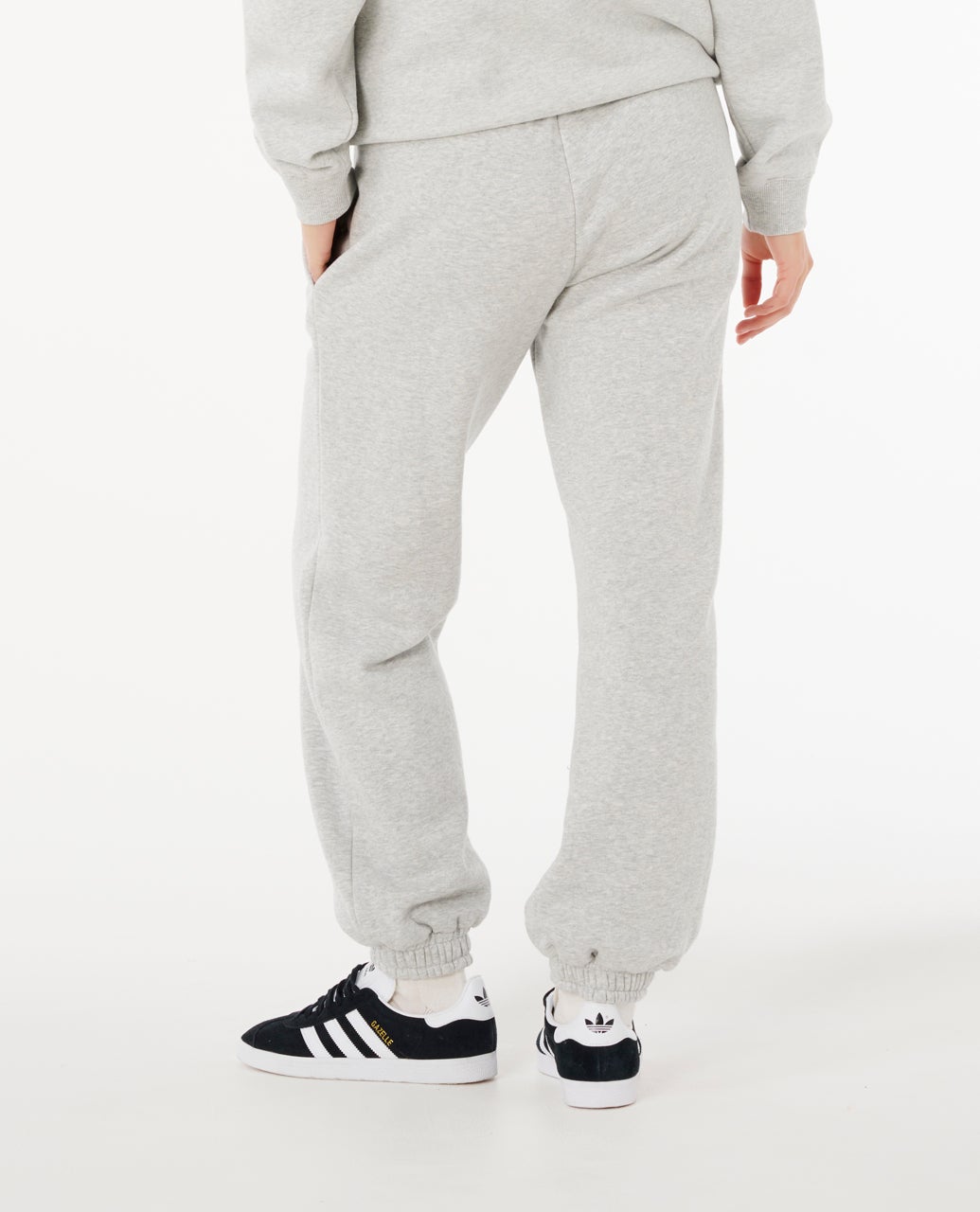 Womens Varsity Sports Track Pant Grey / Marle Black - Image 3