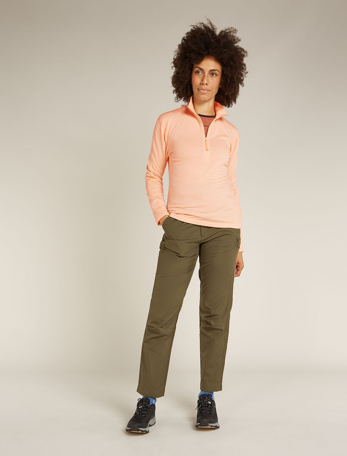 Women's Merino 360 Realfleece™ Elemental Long Sleeve Half Zip Jacket