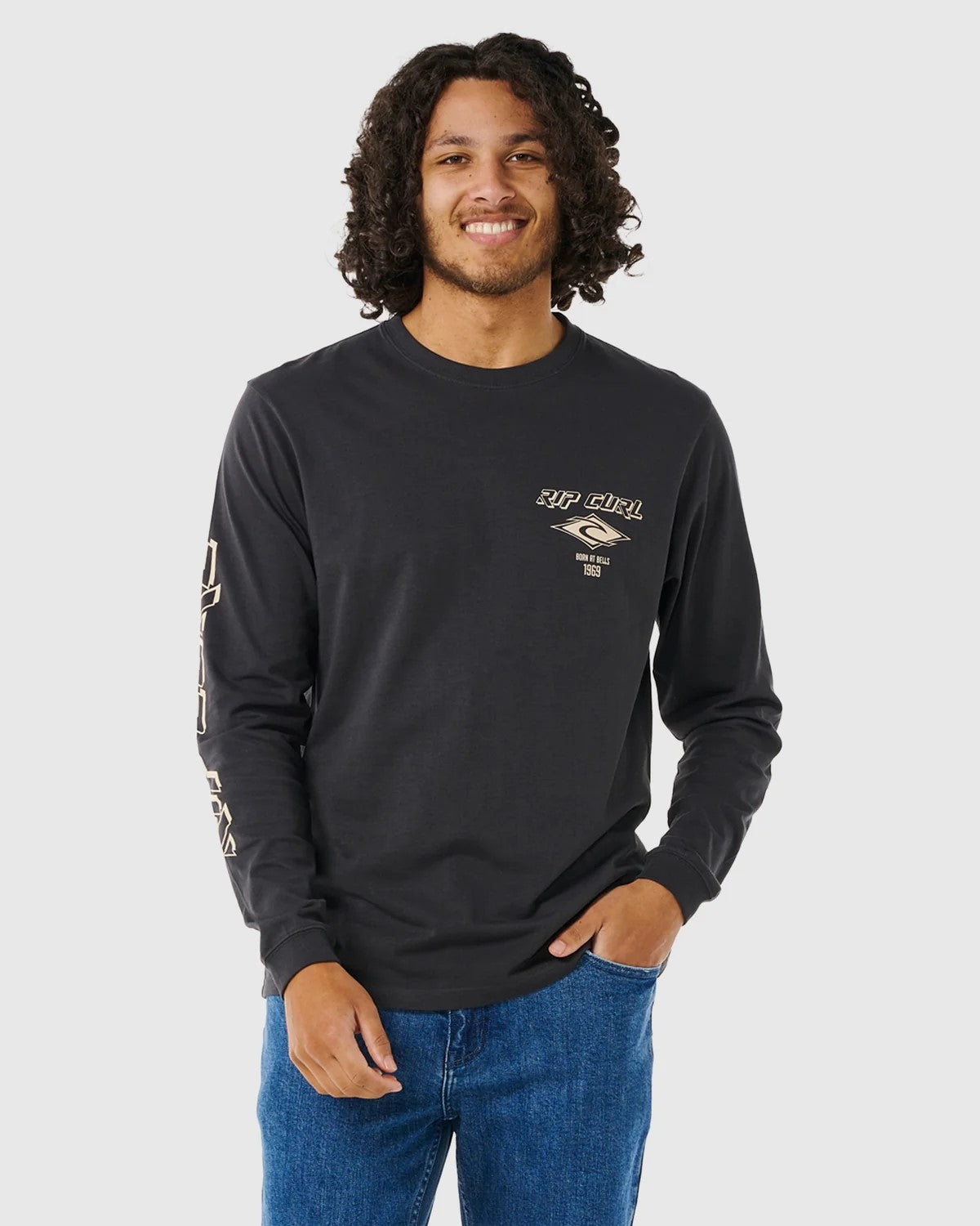 Fade Out Icon Long Sleeve Tee