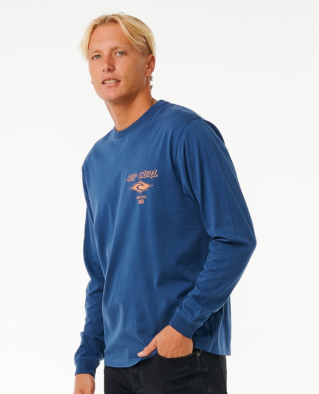 Fade Out Icon Long Sleeve Tee