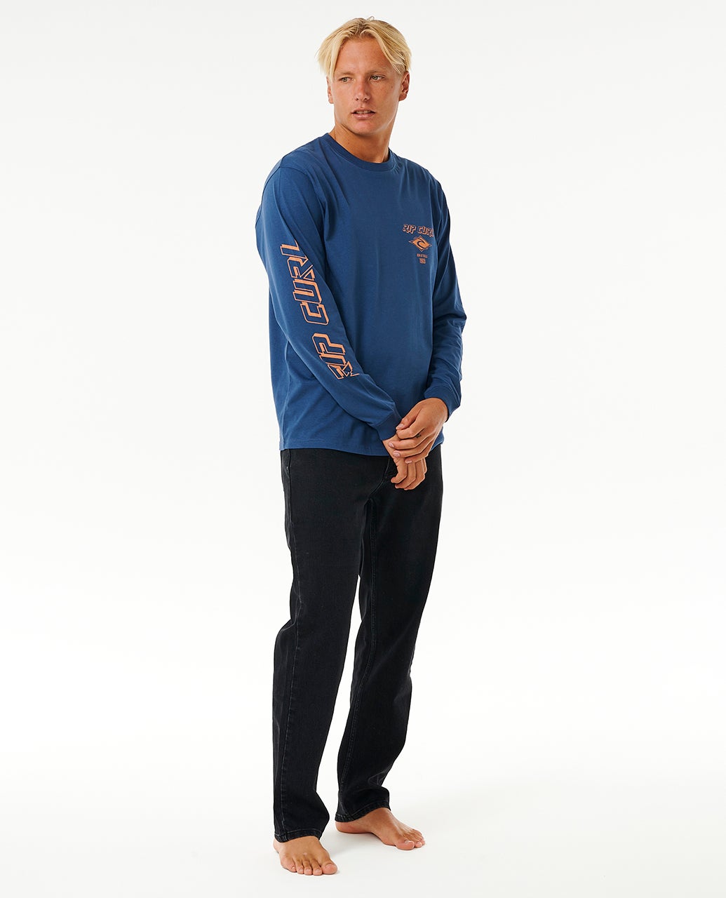 Fade Out Icon Long Sleeve Tee