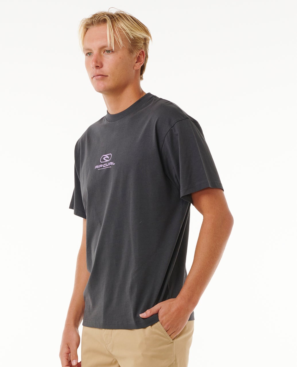Pill Icon Tee Washed Black - Image 2